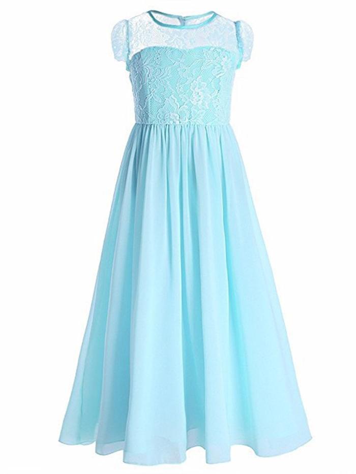 Ericdress Lace Patchwork ALine ' Maxi Dress Varmos Ericdress Lace Patchwork ALine ' Maxi Dress Varmos