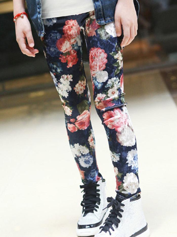 Ericdress Floral Printed Bottoms