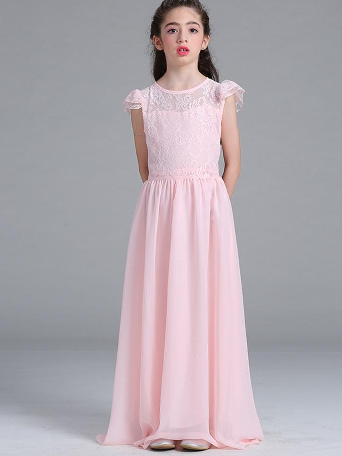 Ericdress Lace Patchwork ALine ' Maxi Dress Varmos Ericdress Lace Patchwork ALine ' Maxi Dress Varmos