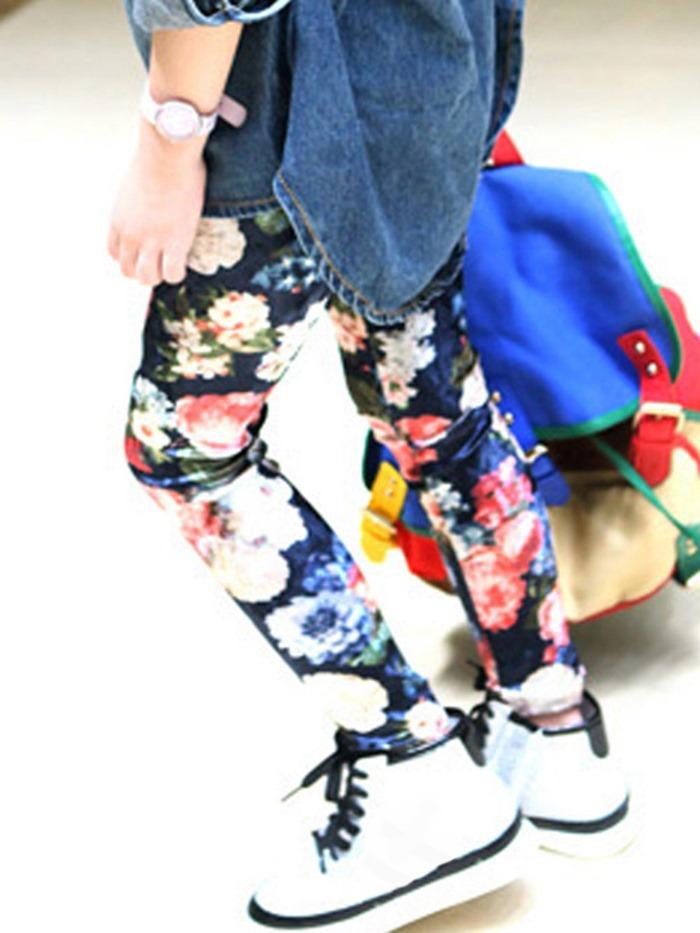 Ericdress Floral Printed Bottoms img 1